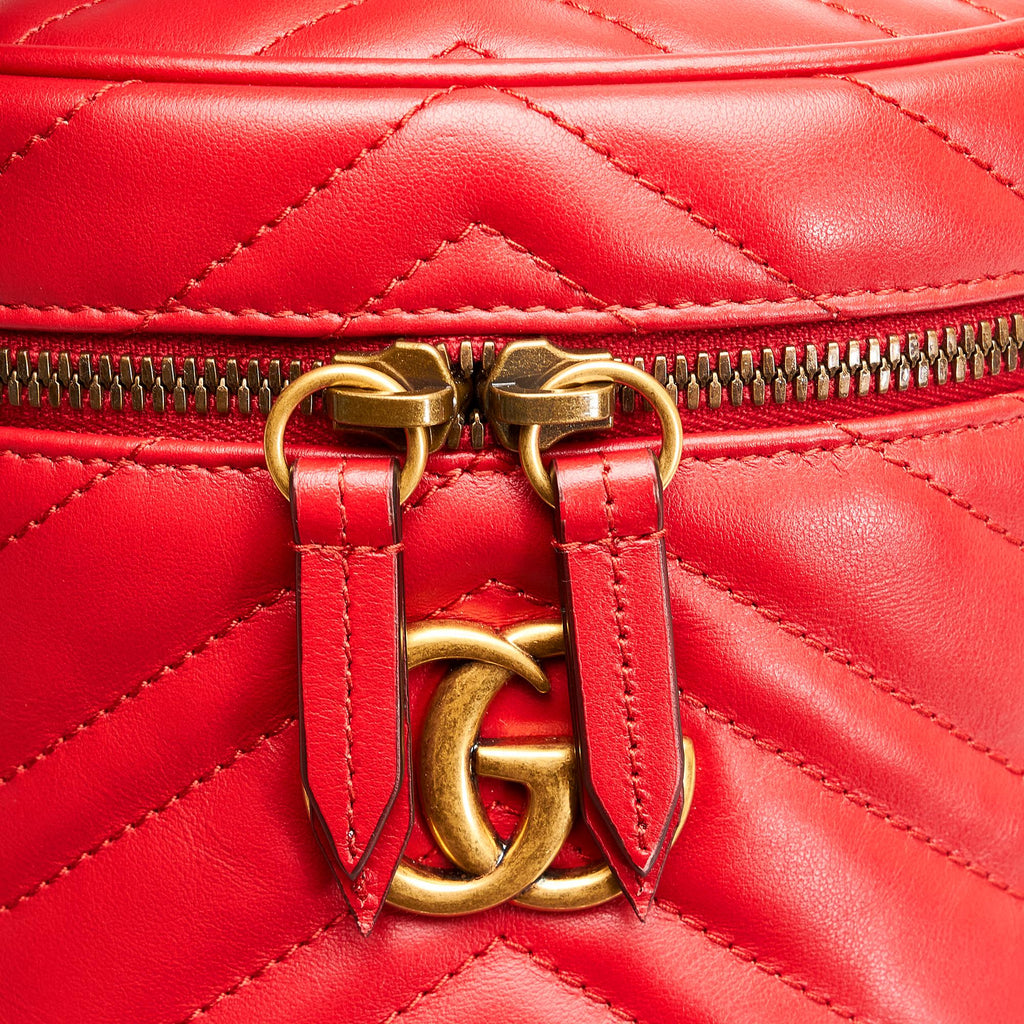 Gucci GG Marmont Round Backpack (SHG-4Vb8t5)