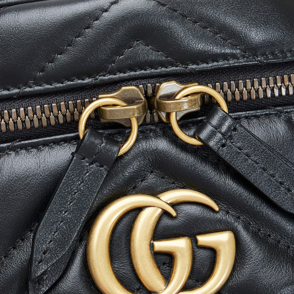 Gucci GG Marmont Round Backpack (SHG-GVUZ6n)