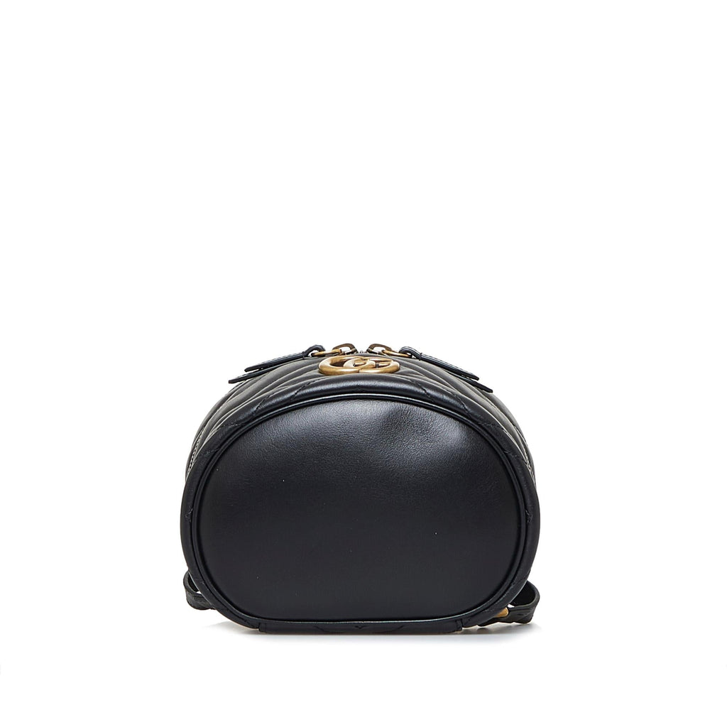 Gucci GG Marmont Round Backpack (SHG-IpUEXE)