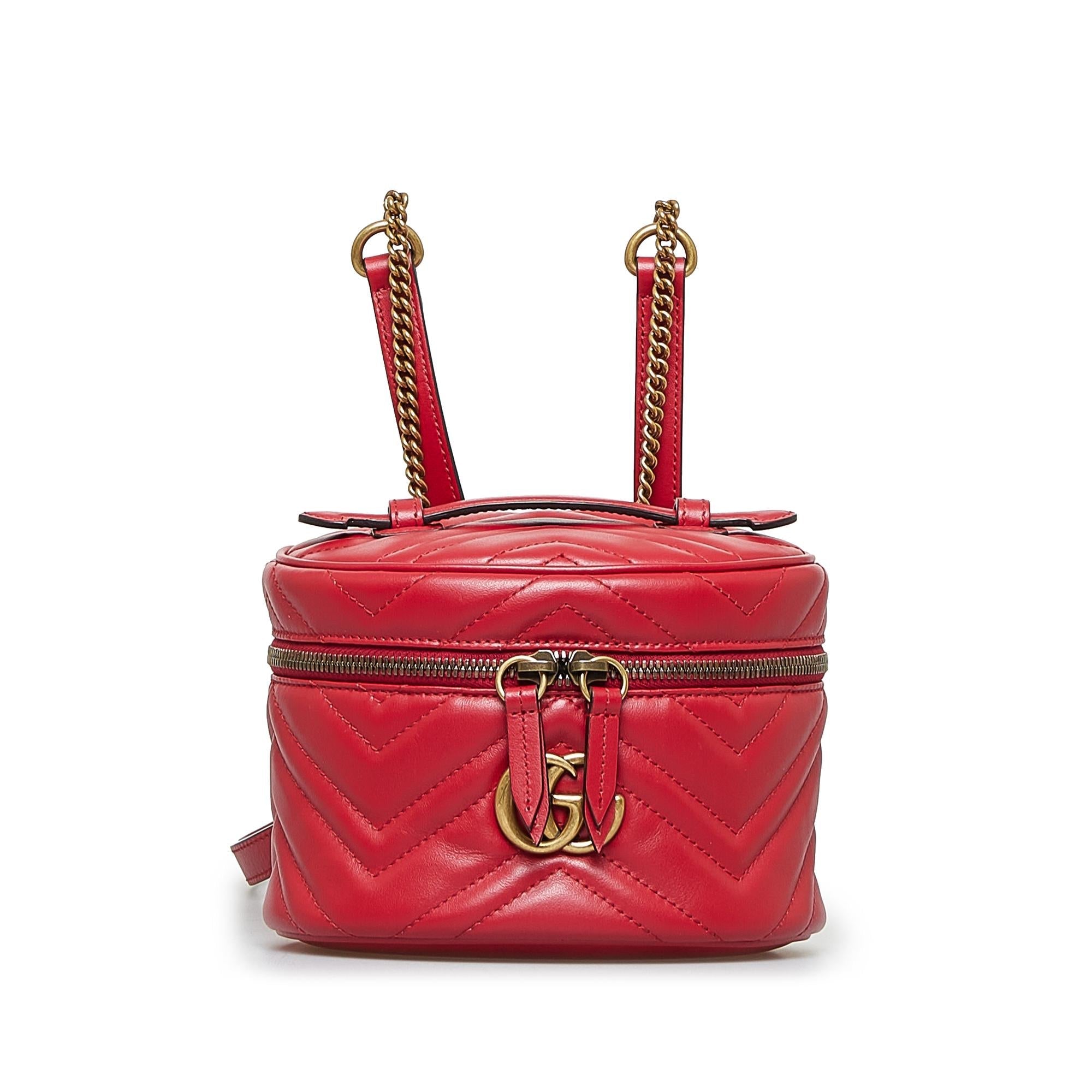 Gucci GG Marmont Round Backpack (SHG-0iapzX)