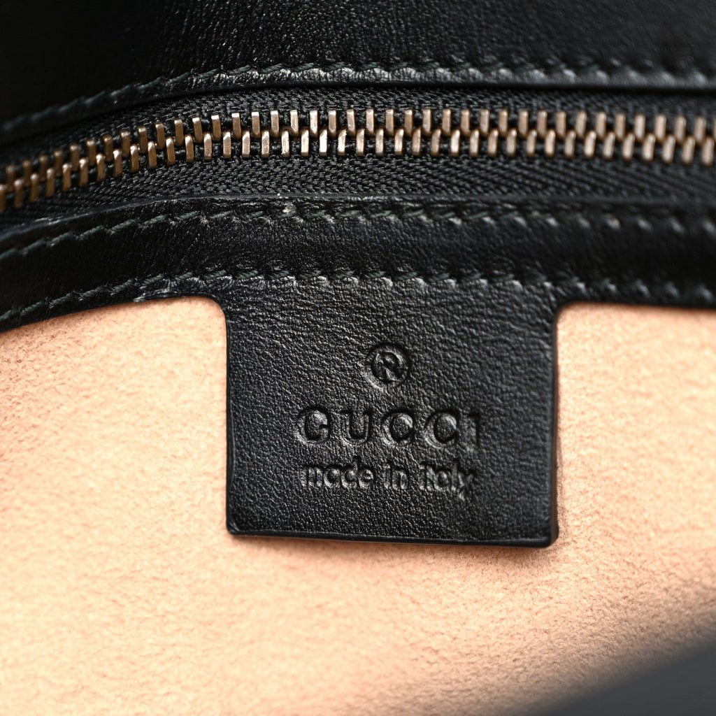 GUCCI GG MARMONT QUILTED CALFSKIN LEATHER SMALL BAG