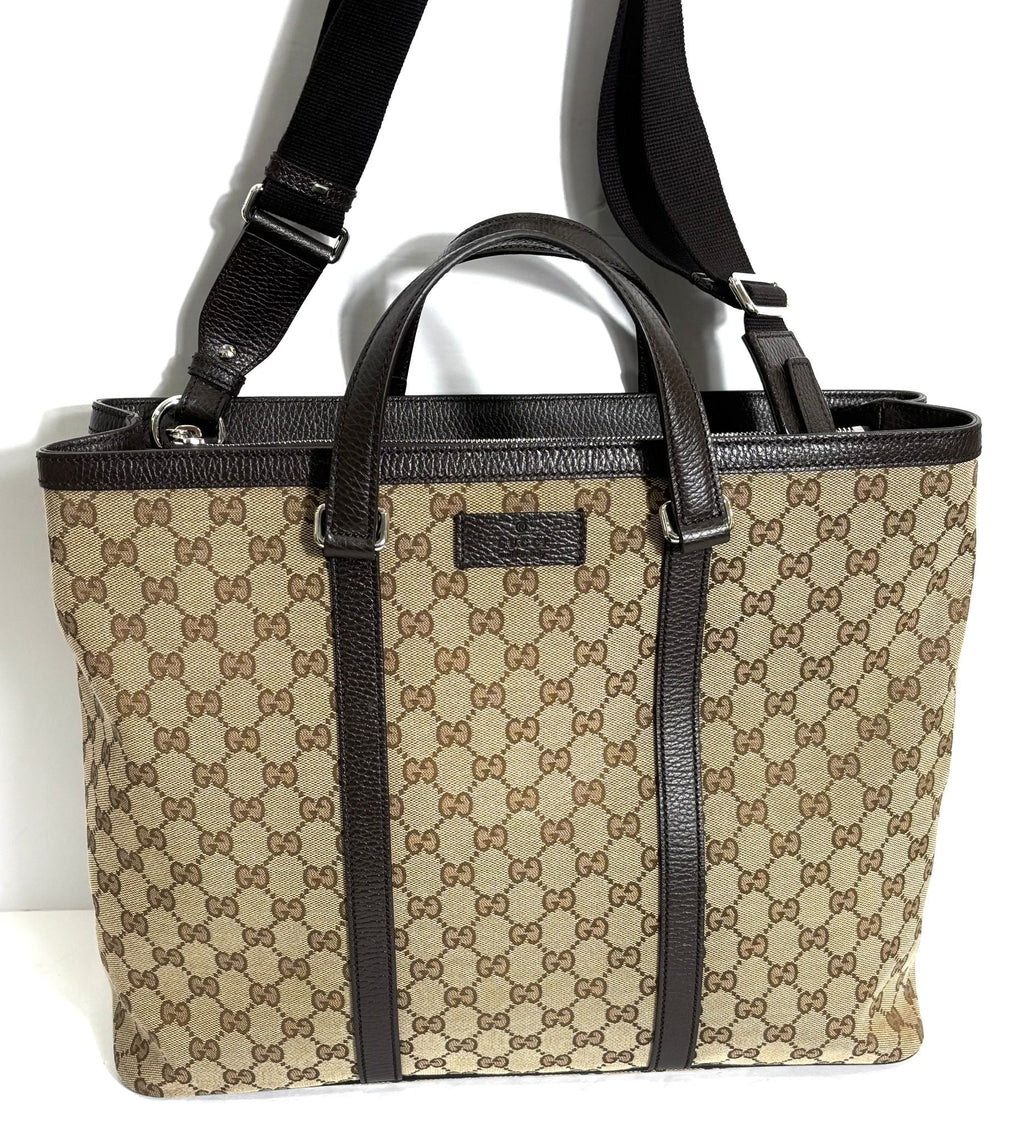 GUCCI GG MONOGRAM LARGE JOY TOTE BAG