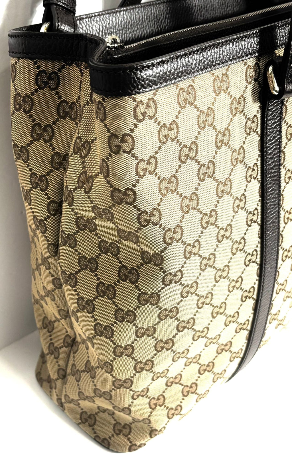 GUCCI GG MONOGRAM LARGE JOY TOTE BAG