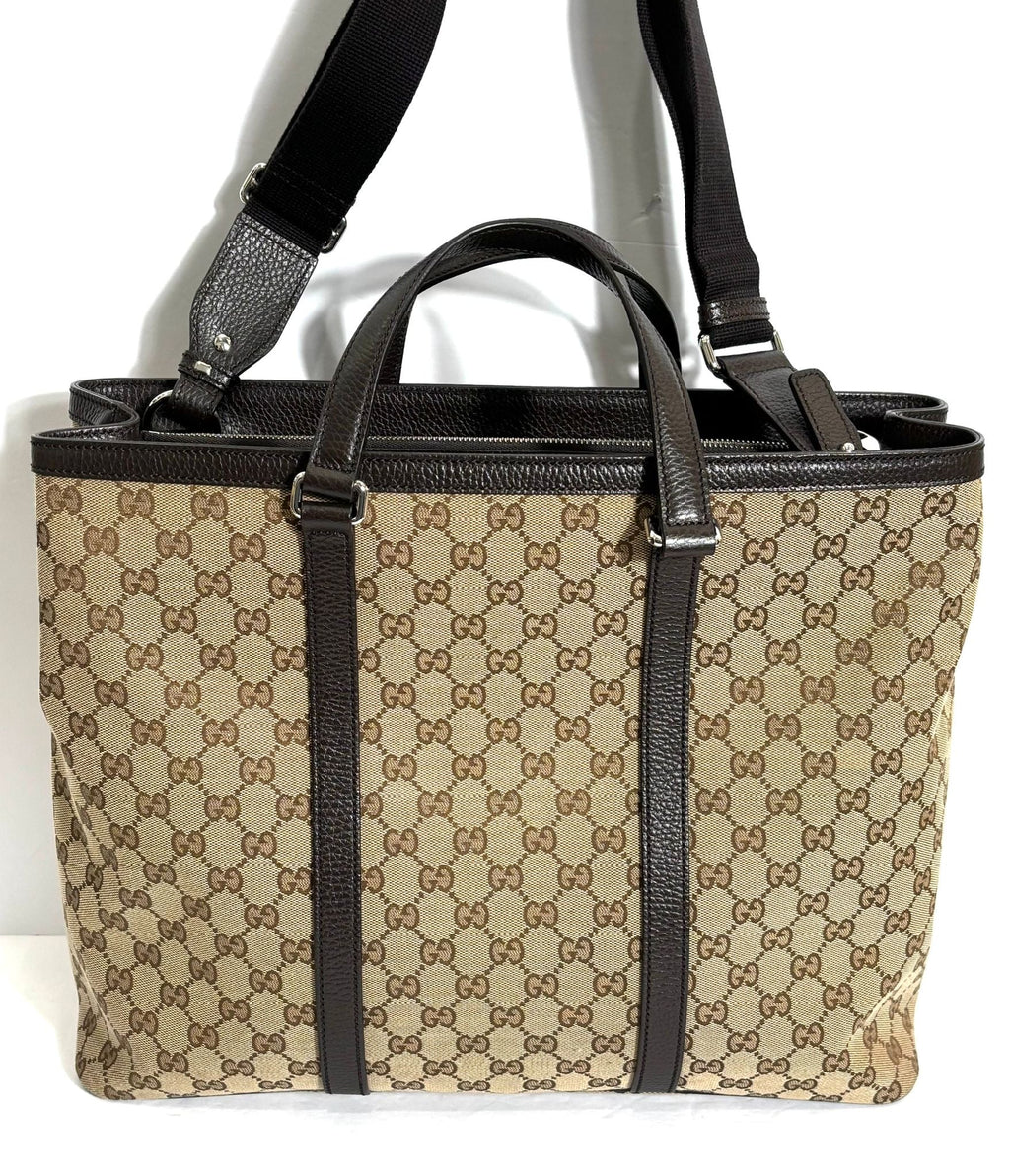 GUCCI GG MONOGRAM LARGE JOY TOTE BAG