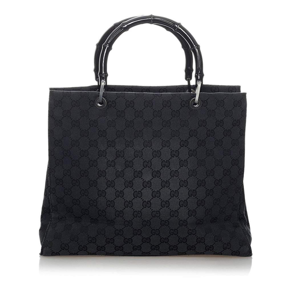 Gucci GG Nylon Bamboo Tote Bag (SHG-31419)