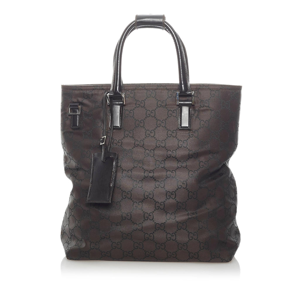 Gucci GG Nylon Satchel (SHG-32203)
