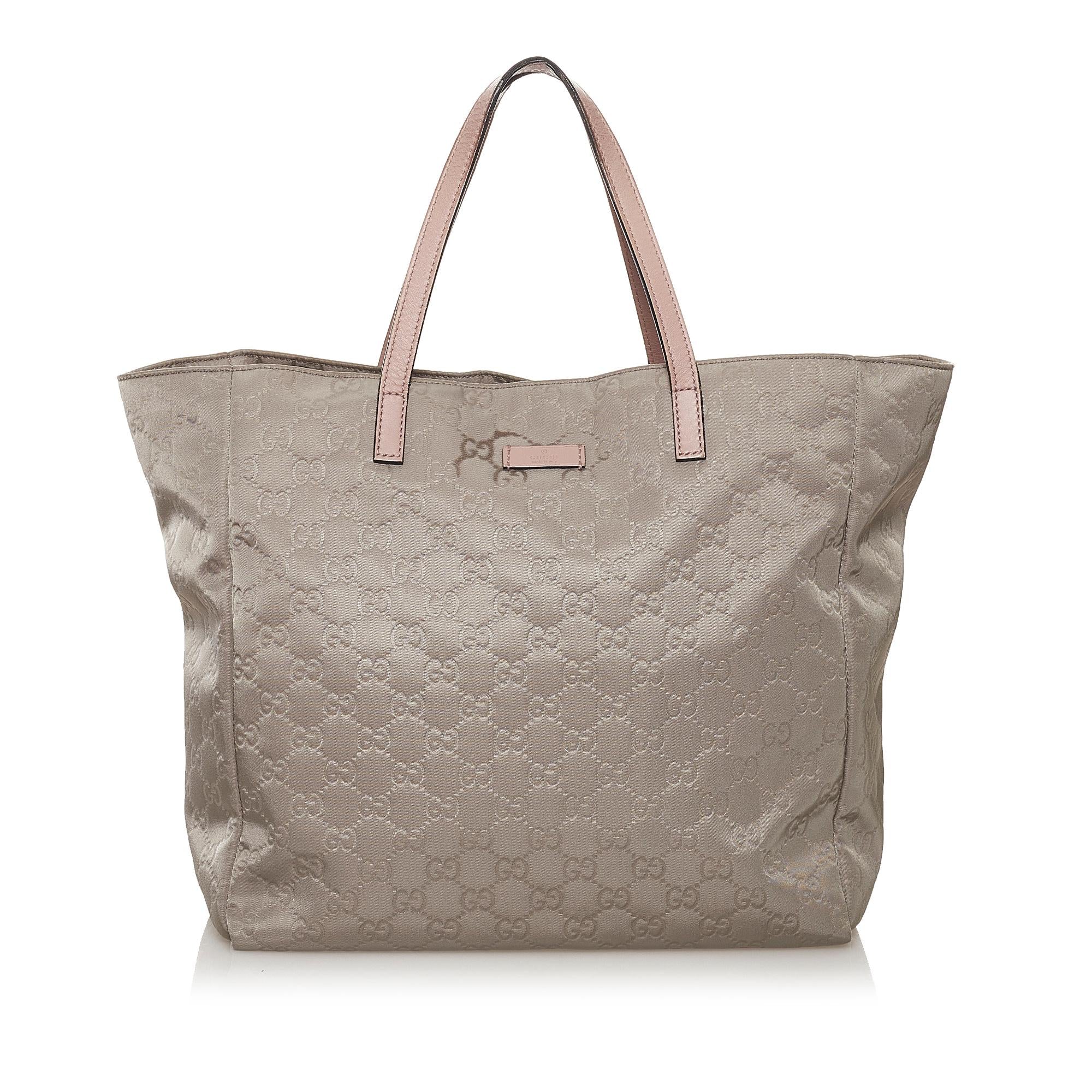 Gucci GG Nylon Tote Bag (SHG-32677)
