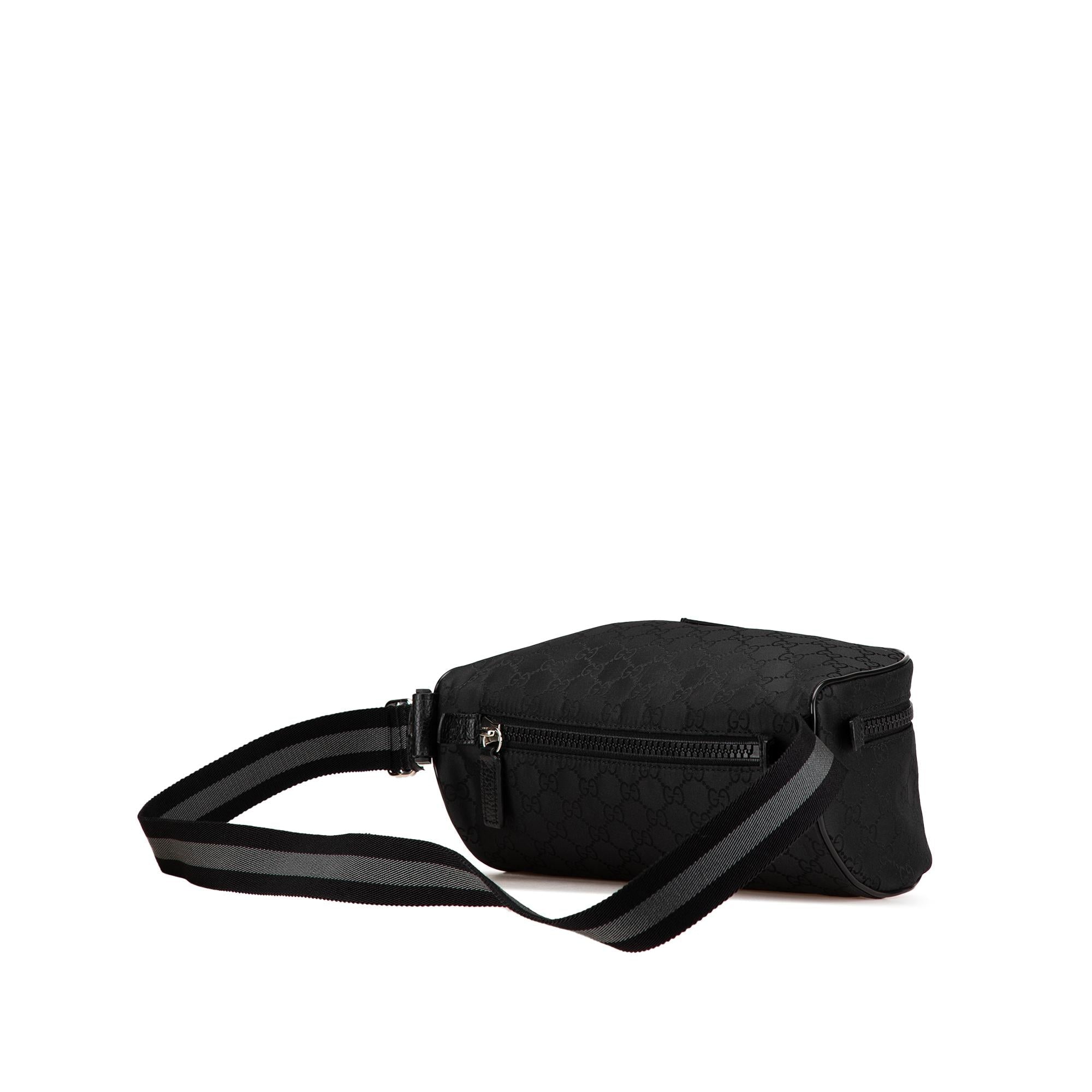 Gucci GG Nylon Web Belt Bag