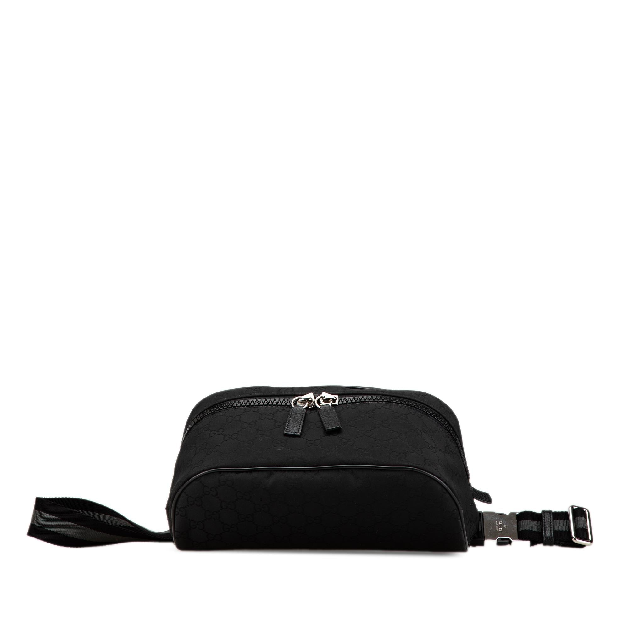 Gucci GG Nylon Web Belt Bag