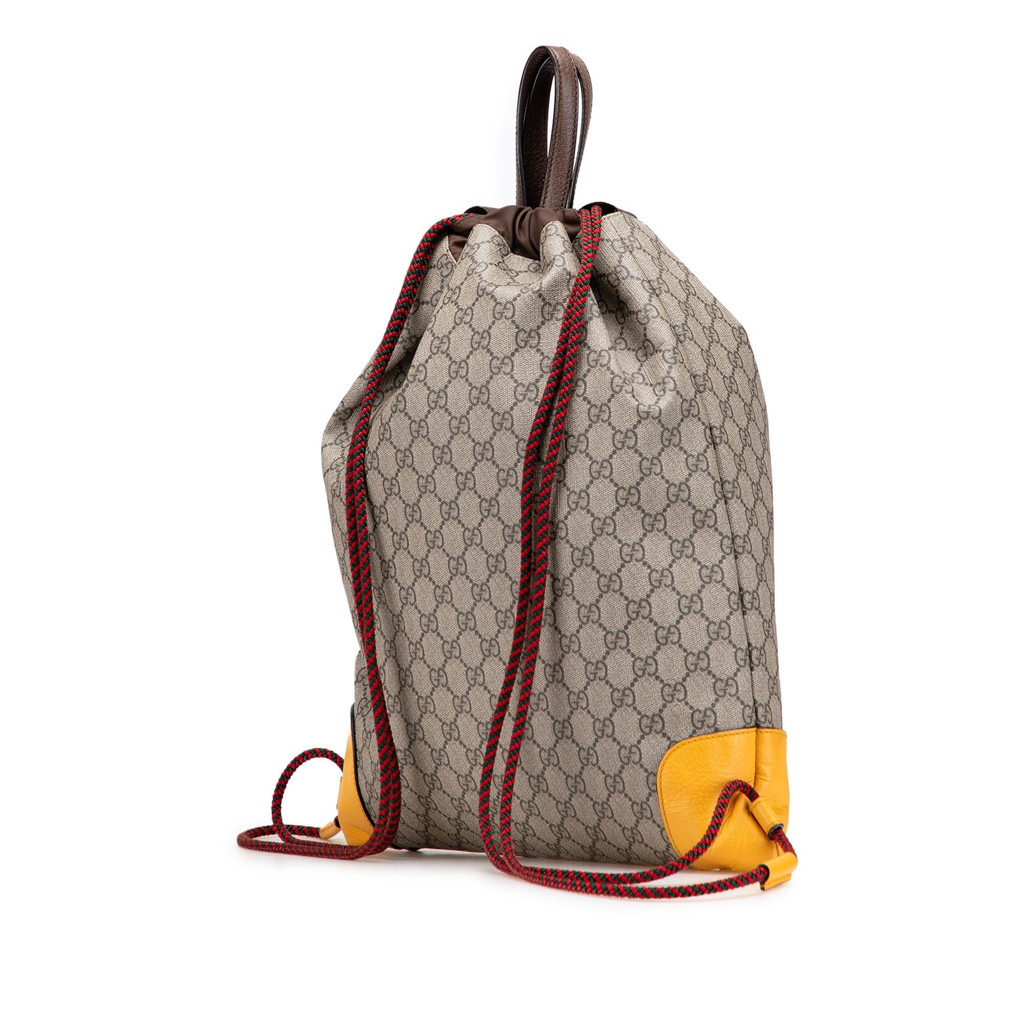 Gucci GG Supreme Animalier Backpack