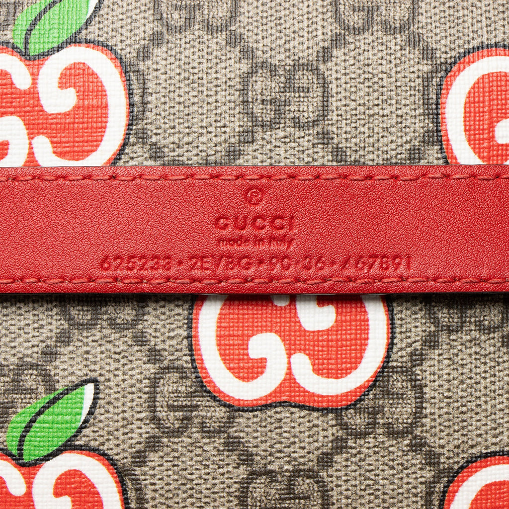 Gucci GG Supreme Apple Belt Bag - Size 36 / 90