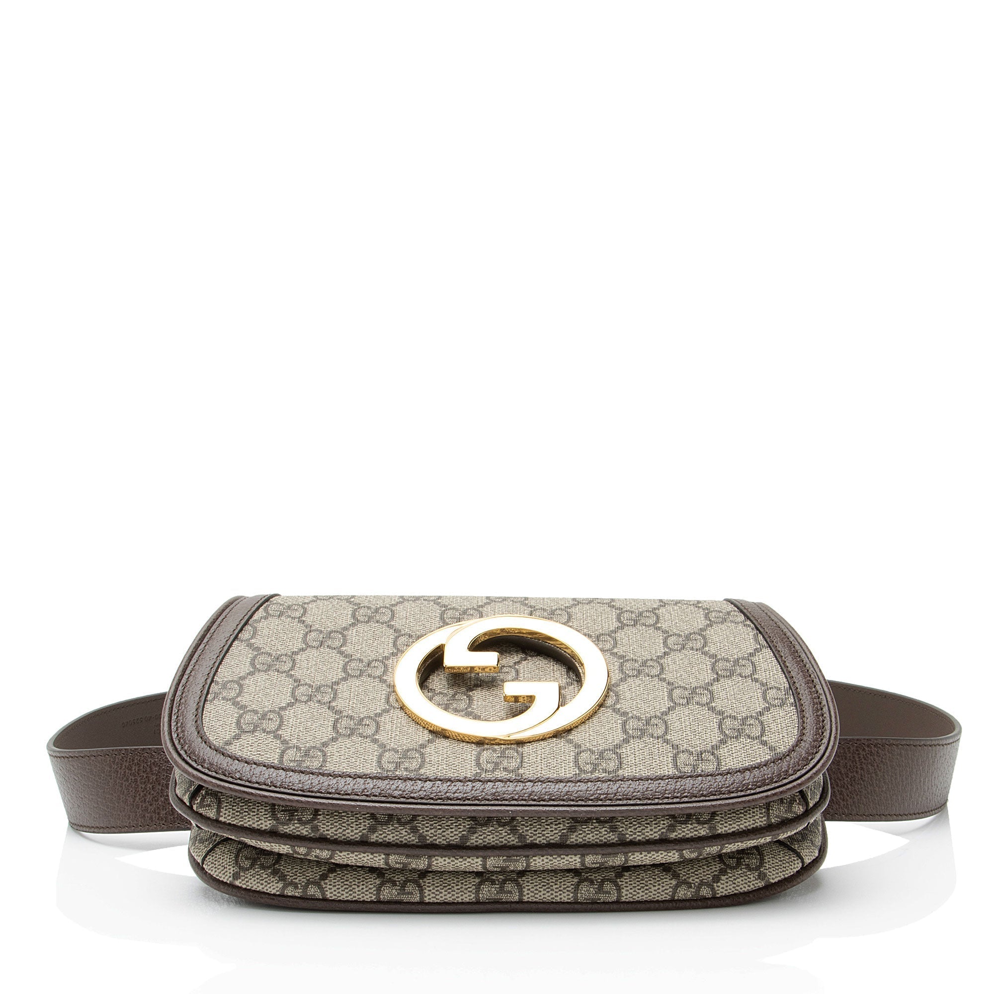 Gucci GG Supreme Blondie Flap Belt Bag - Size 40 / 100