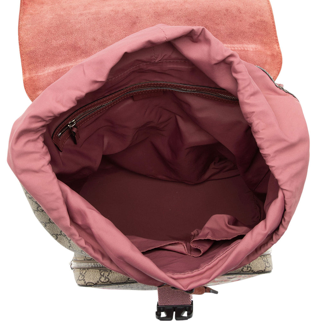 Gucci GG Supreme Blooms Medium Backpack (SHF-G2tOOE)