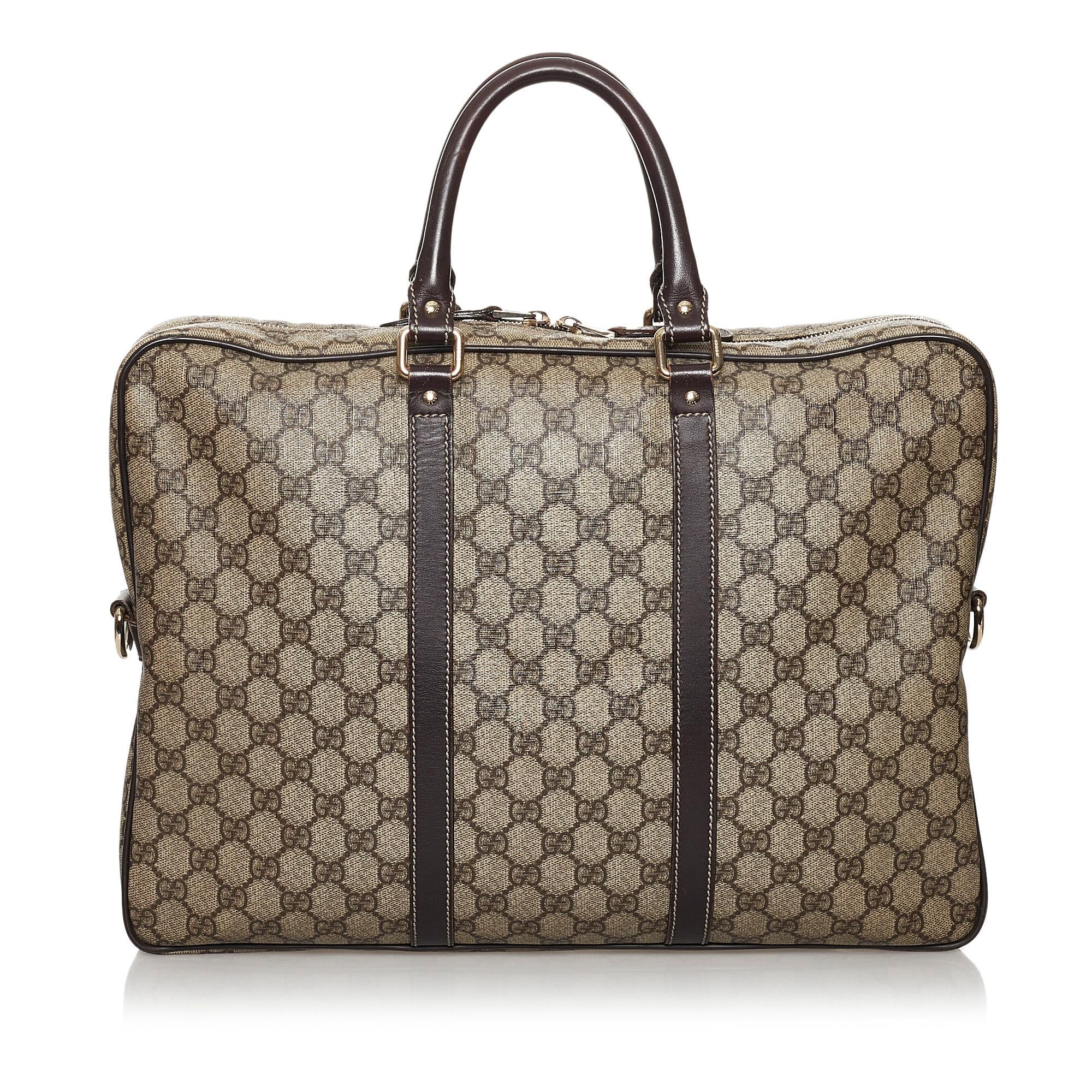 Gucci GG Supreme Business Bag (SHG-29992)