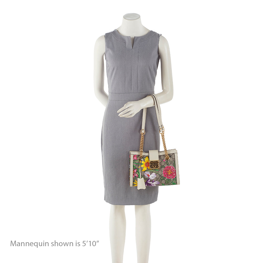 Gucci GG Supreme Flora Small Tote (SHF-19461)