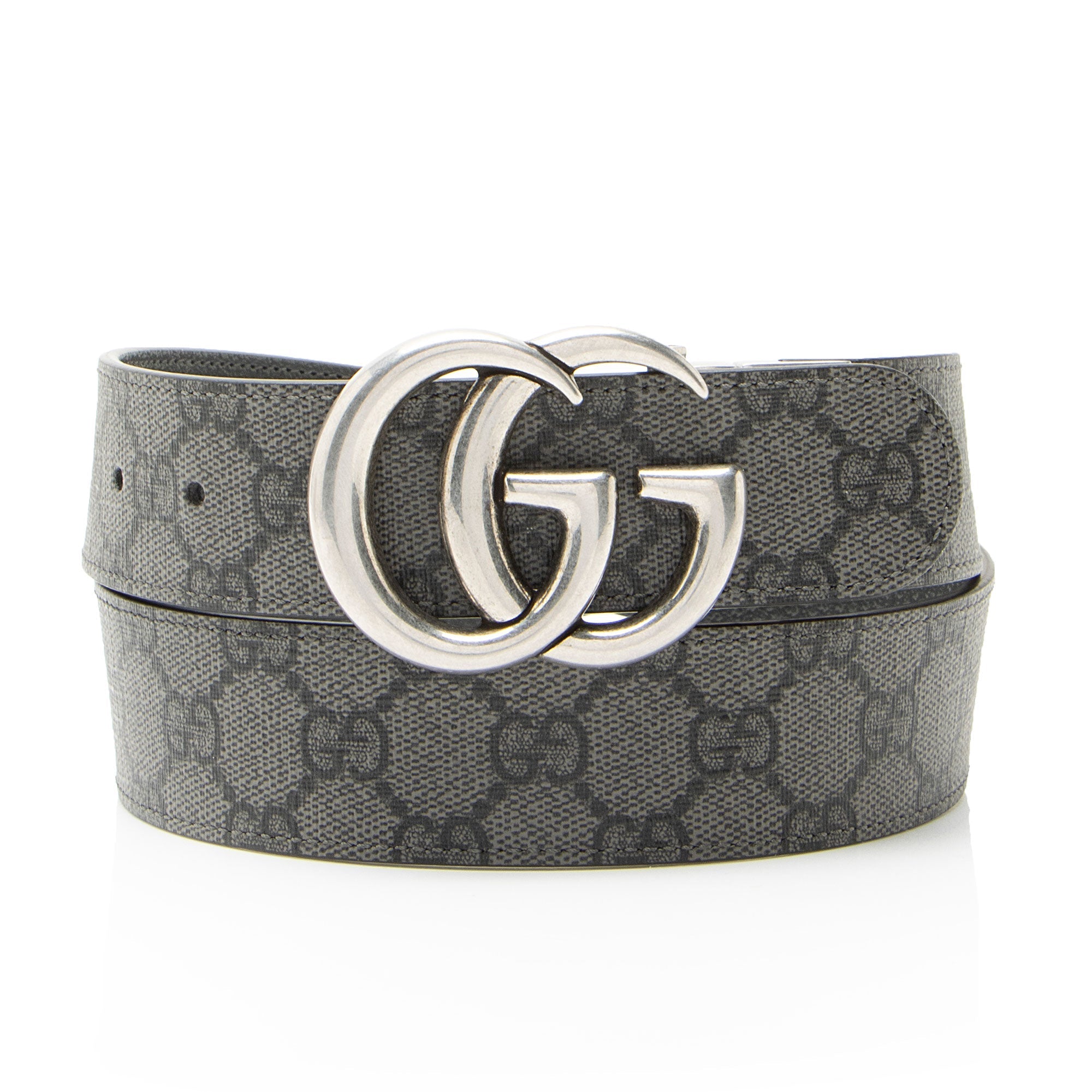 Gucci GG Supreme GG Marmont Reversible Belt - Size 34 / 85