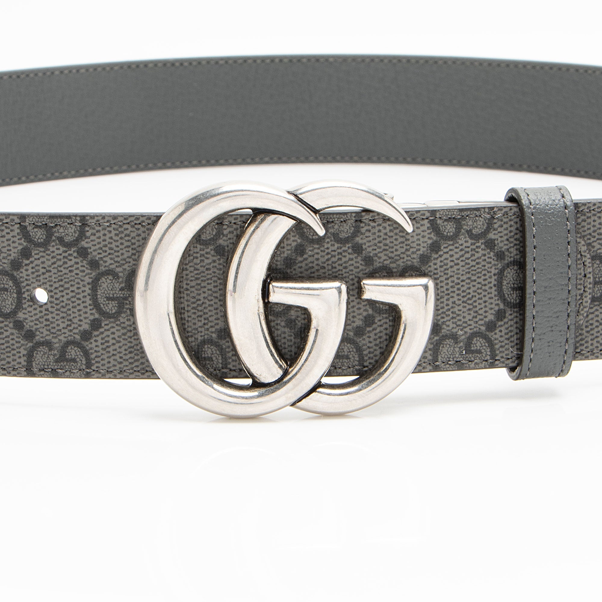 Gucci GG Supreme GG Marmont Reversible Belt - Size 36 / 90