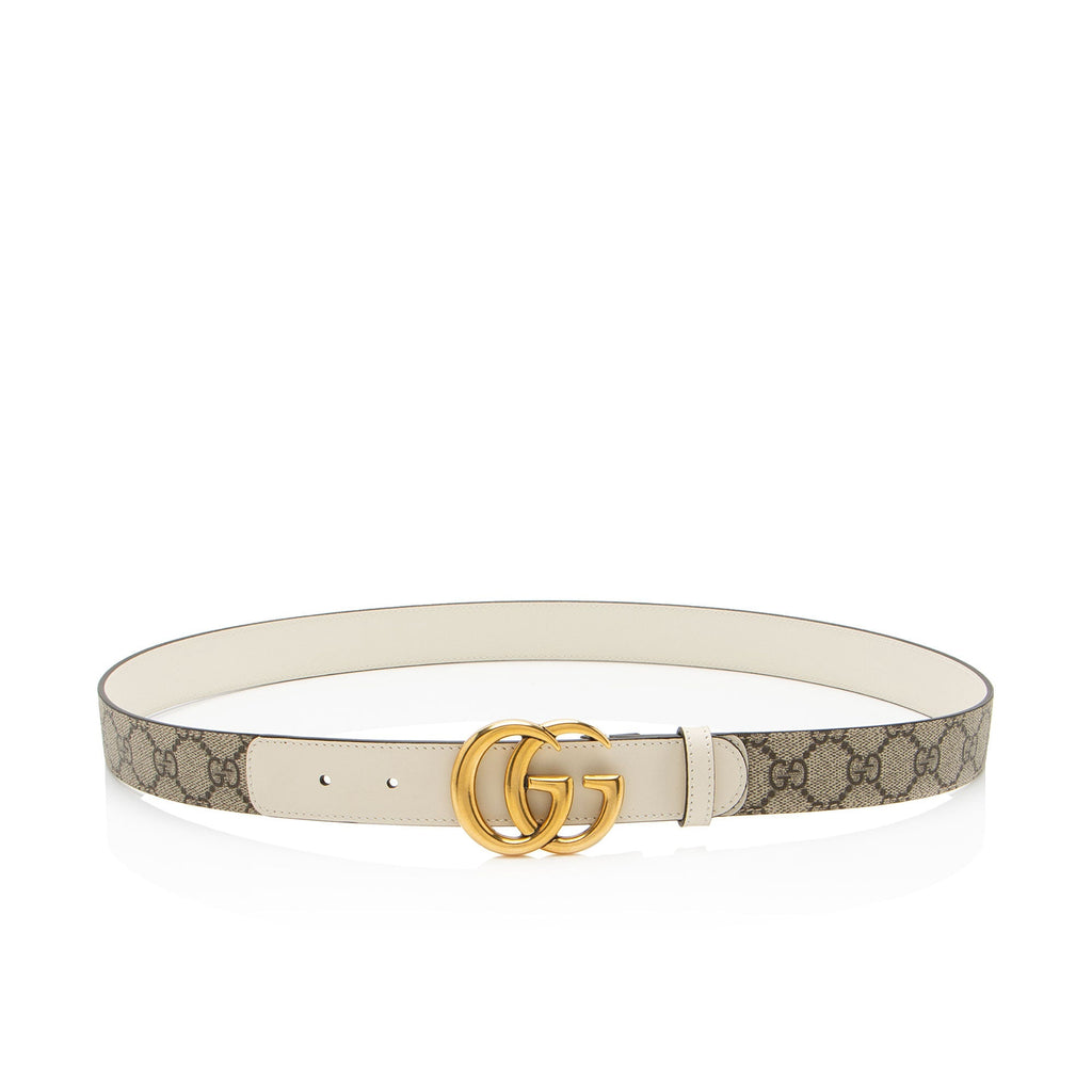 Gucci GG Supreme GG Marmont Thin Belt - Size 40 / 100