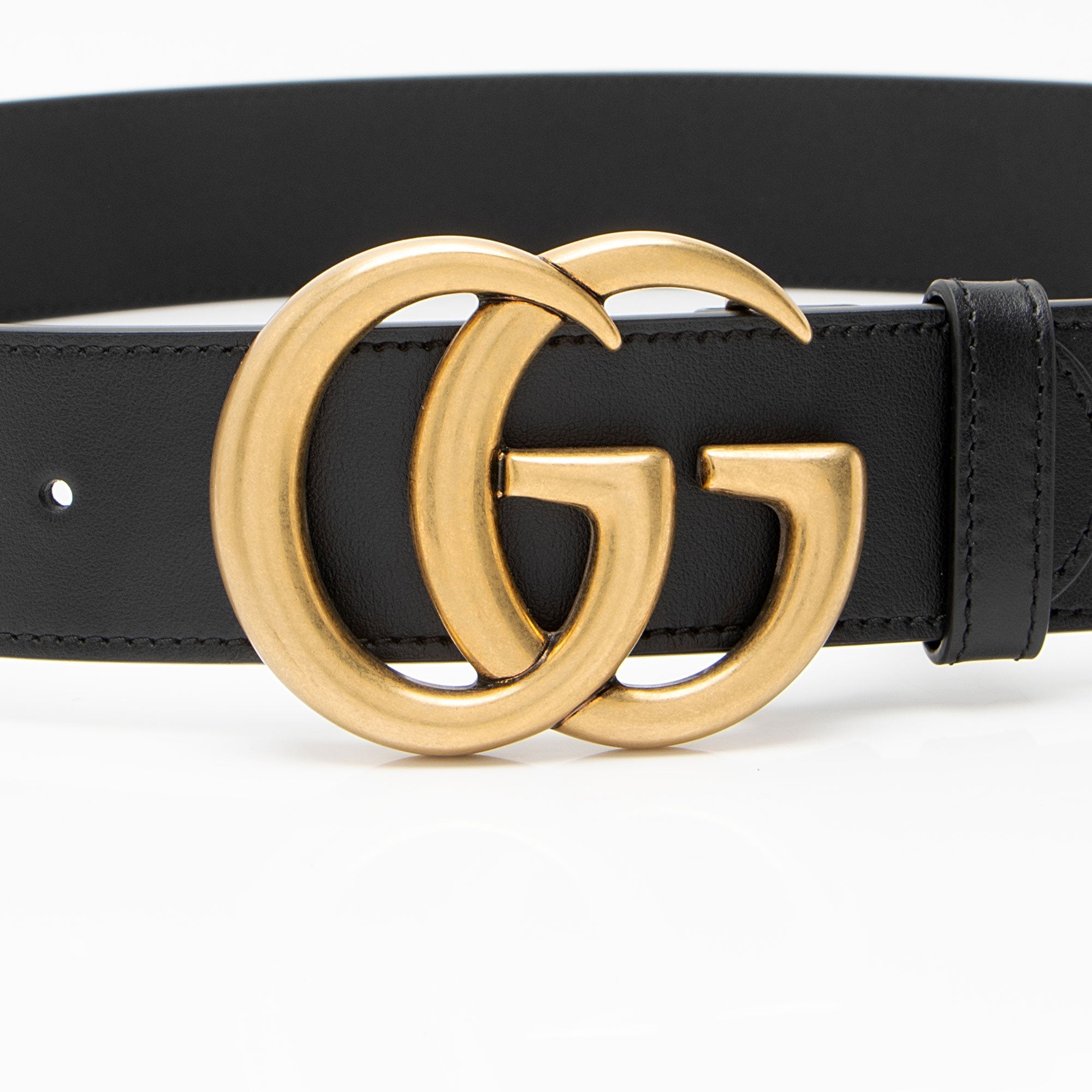 Gucci GG Supreme GG Marmont Wide Belt - Size 38 / 95