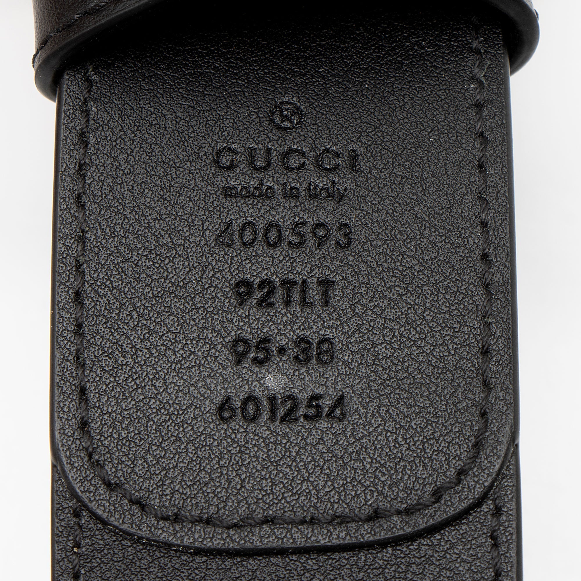 Gucci GG Supreme GG Marmont Wide Belt - Size 38 / 95