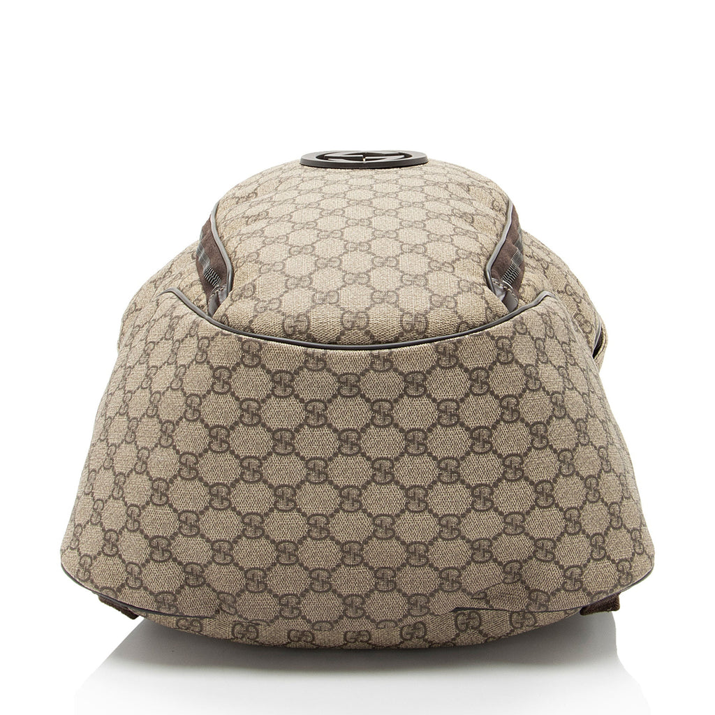 Gucci GG Supreme Interlocking G Medium Backpack