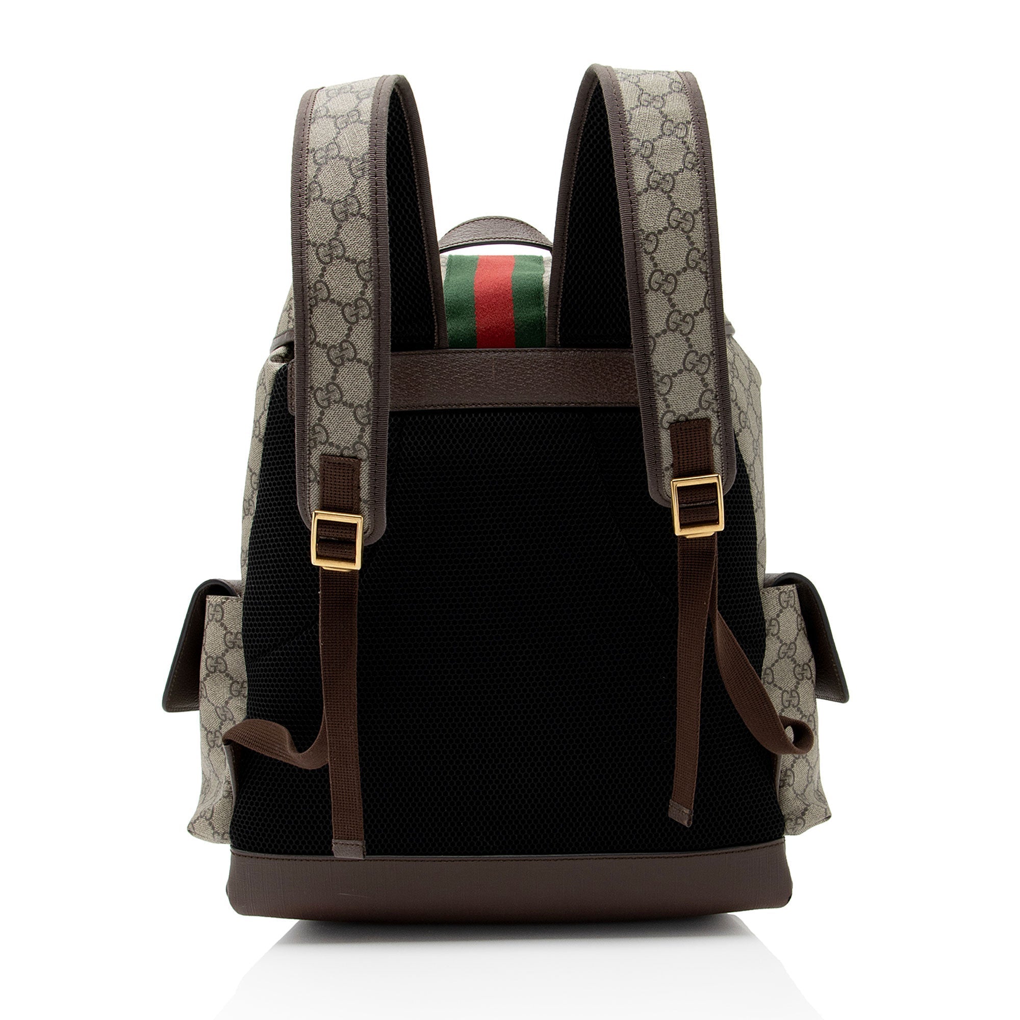 Gucci GG Supreme Ophidia Medium Flap Backpack (SHF-zJBVt3)