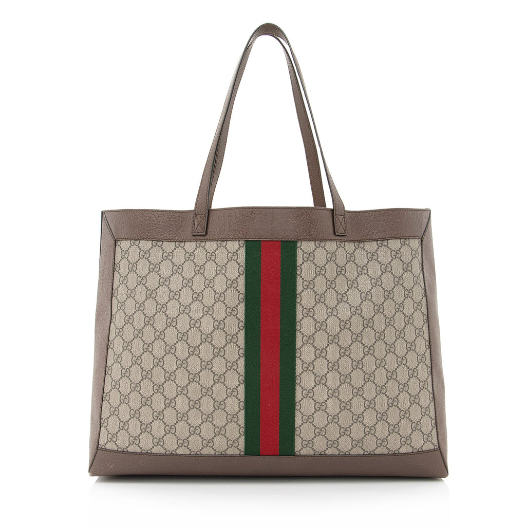 Gucci GG Supreme Ophidia Medium Soft Tote (SHF-22571)
