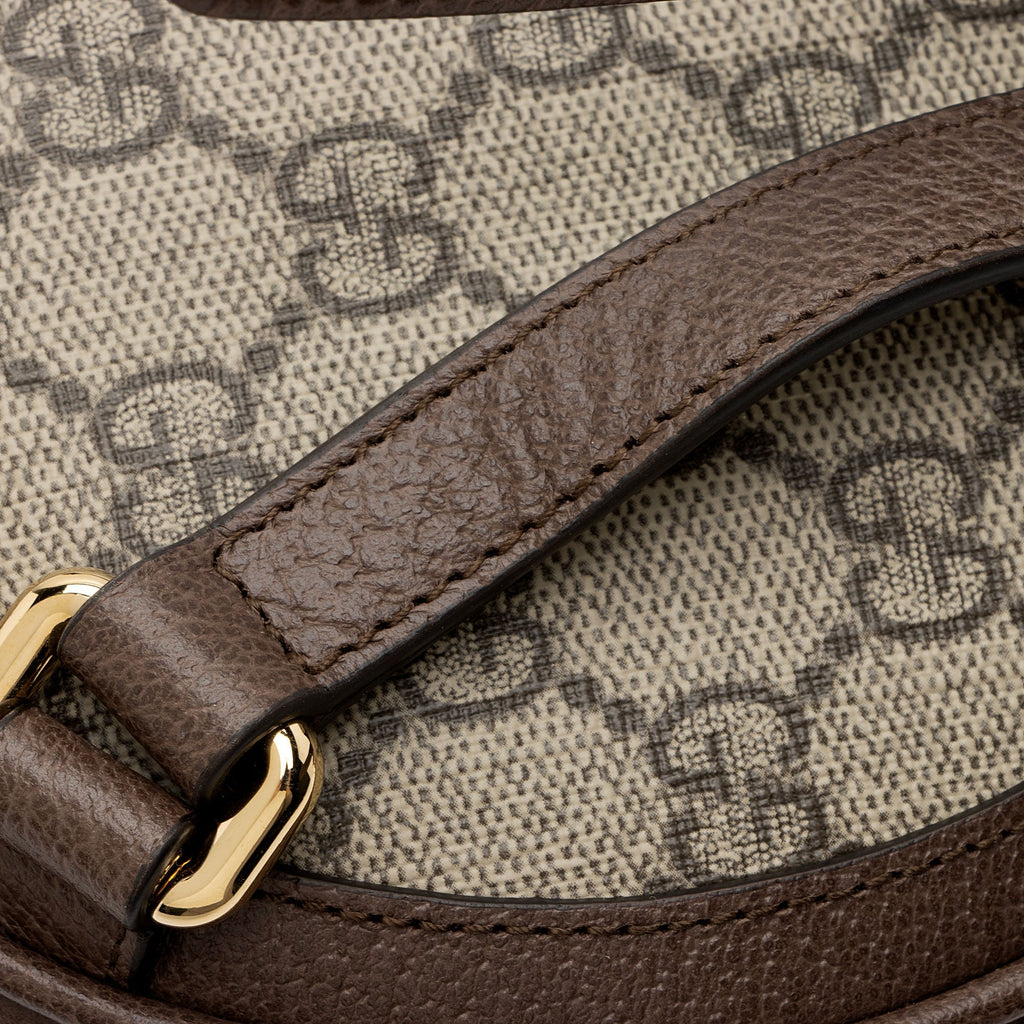 Gucci GG Supreme Ophidia Round Mini Backpack