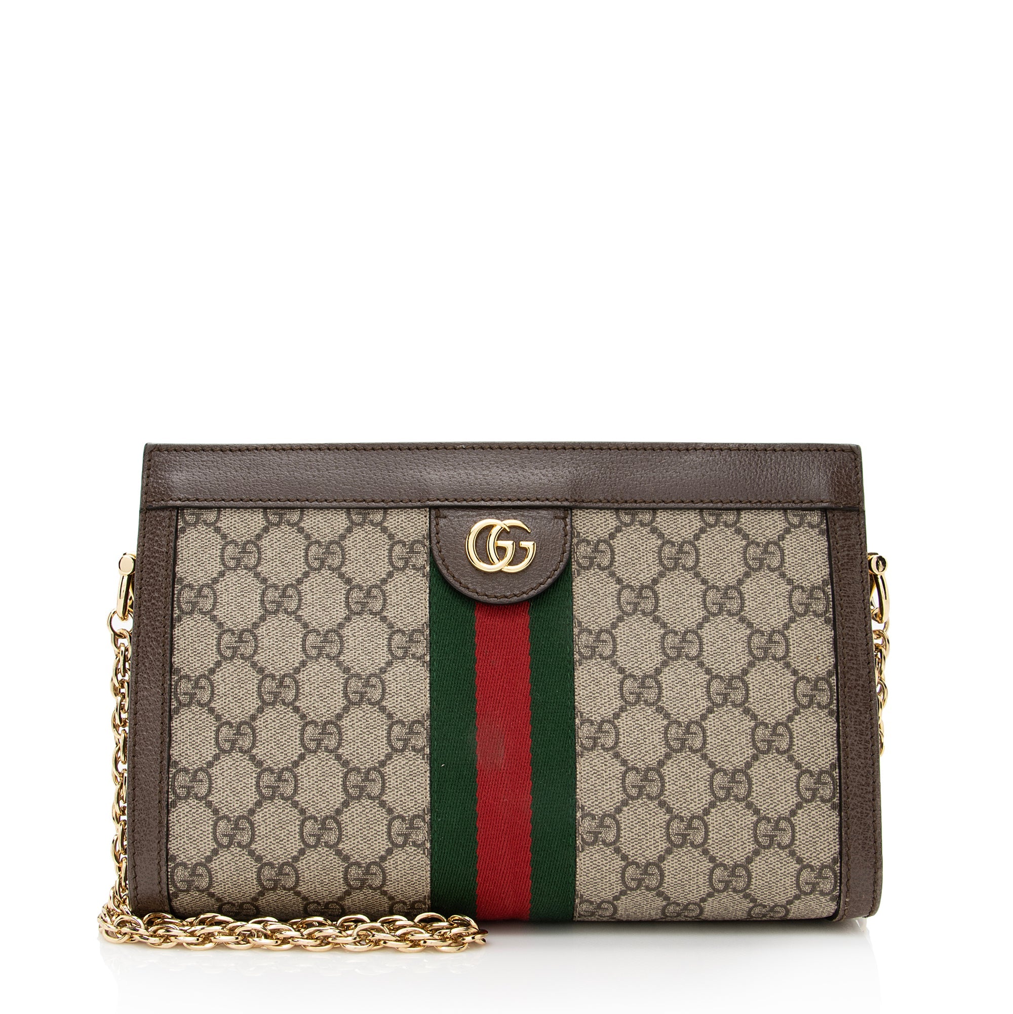 Gucci GG Supreme Ophidia Small Chain Shoulder Bag (SHF-22512)