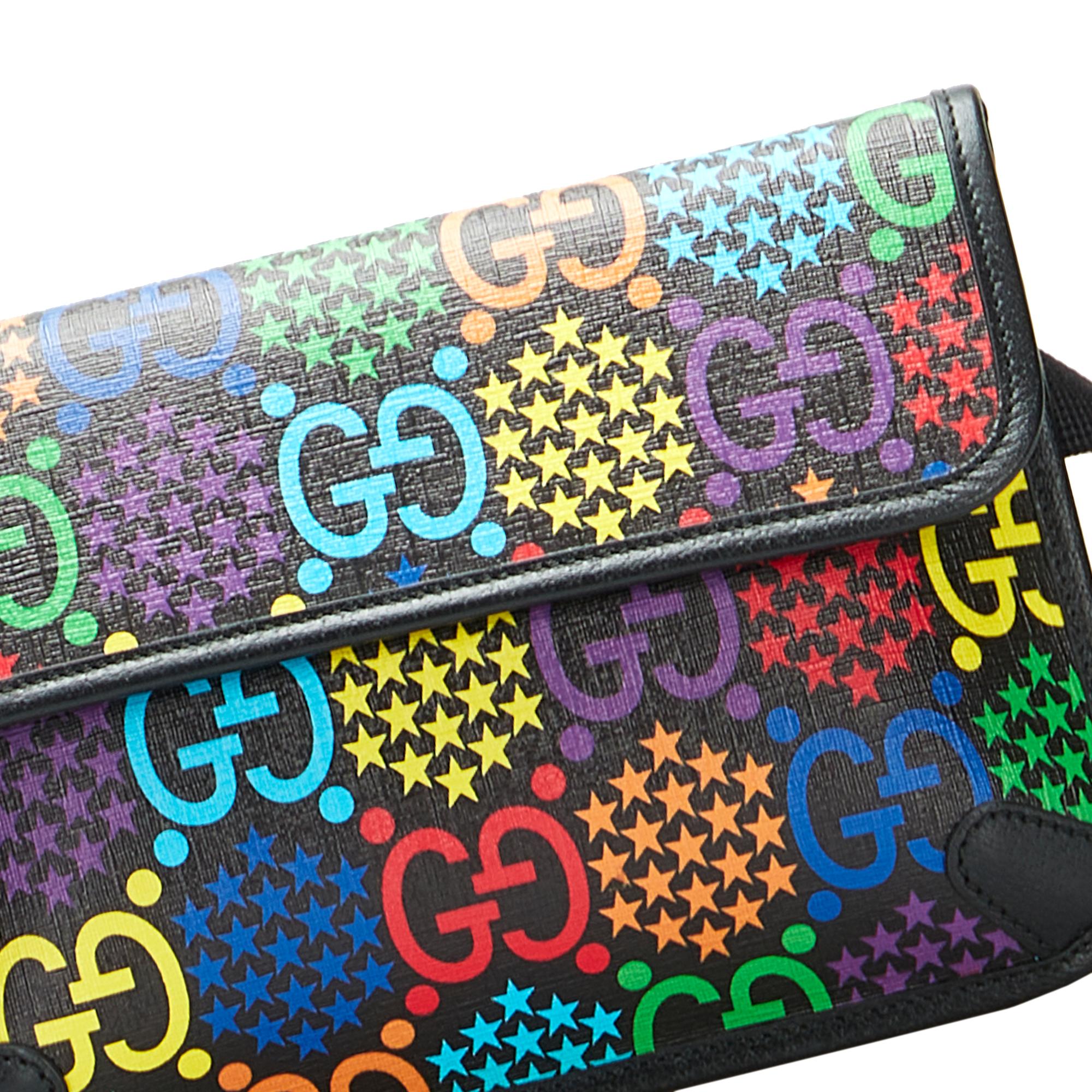 Gucci GG Supreme Psychedelic Belt Bag (SHG-NXWbpO)