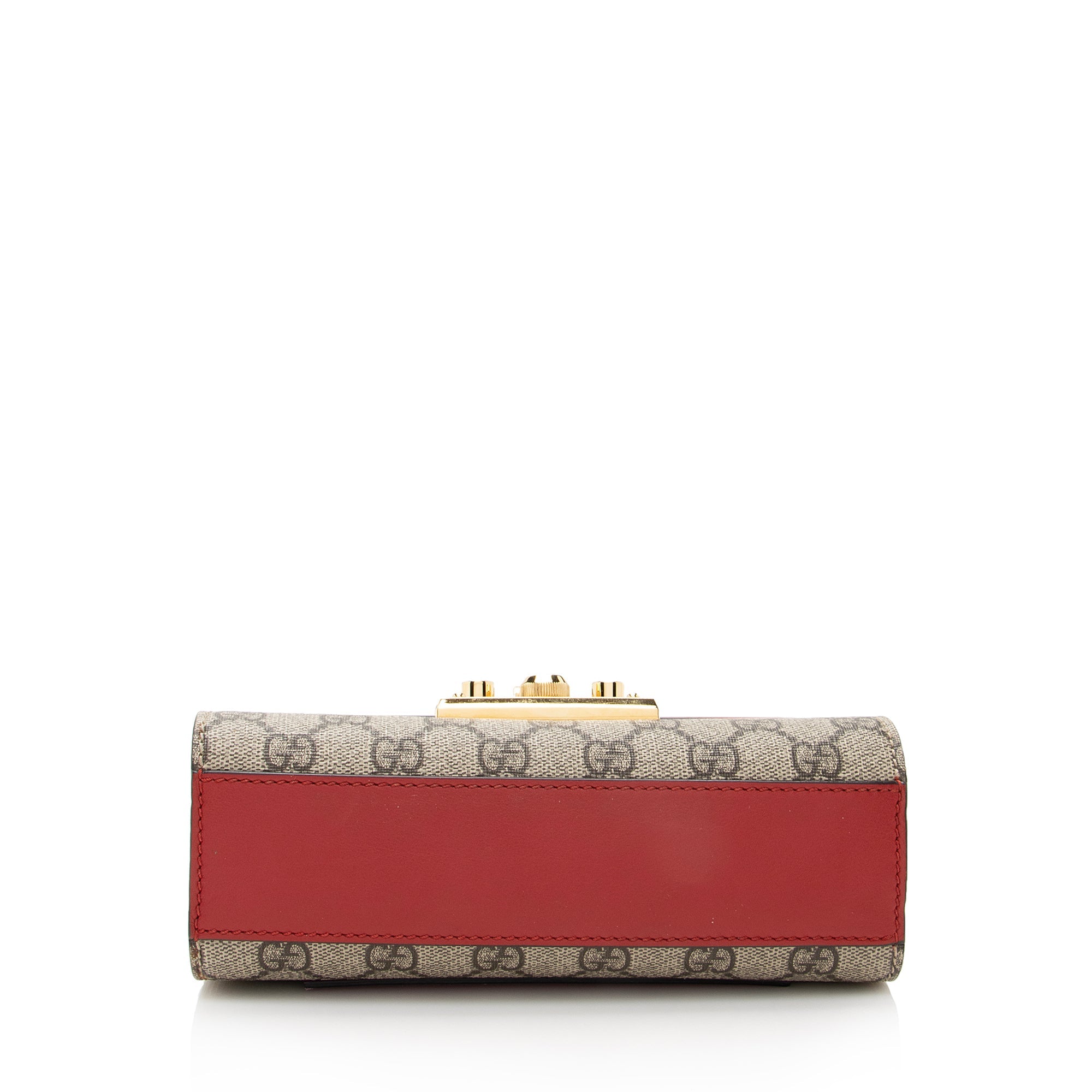 Gucci GG Supreme Small Padlock Shoulder Bag (SHF-22509)
