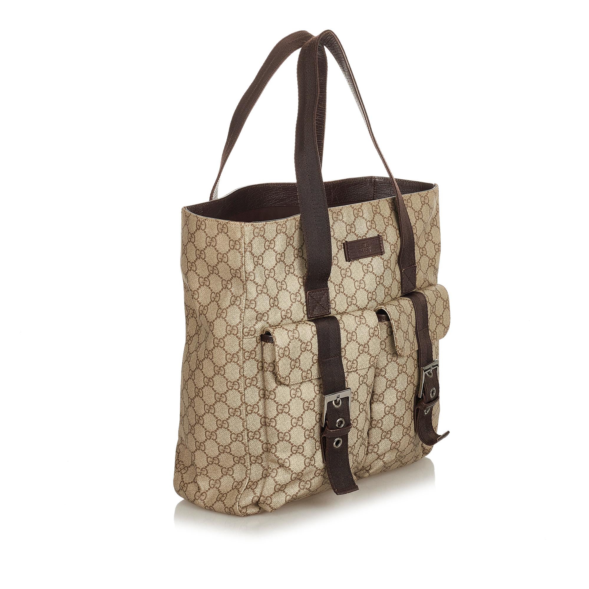 Gucci GG Supreme Tote Bag (SHG-25874)