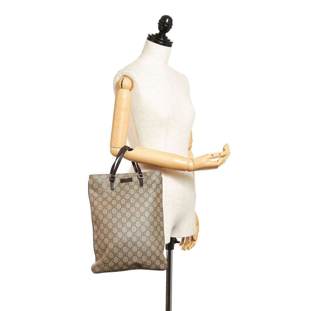 Gucci GG Supreme Tote Bag (SHG-27716)