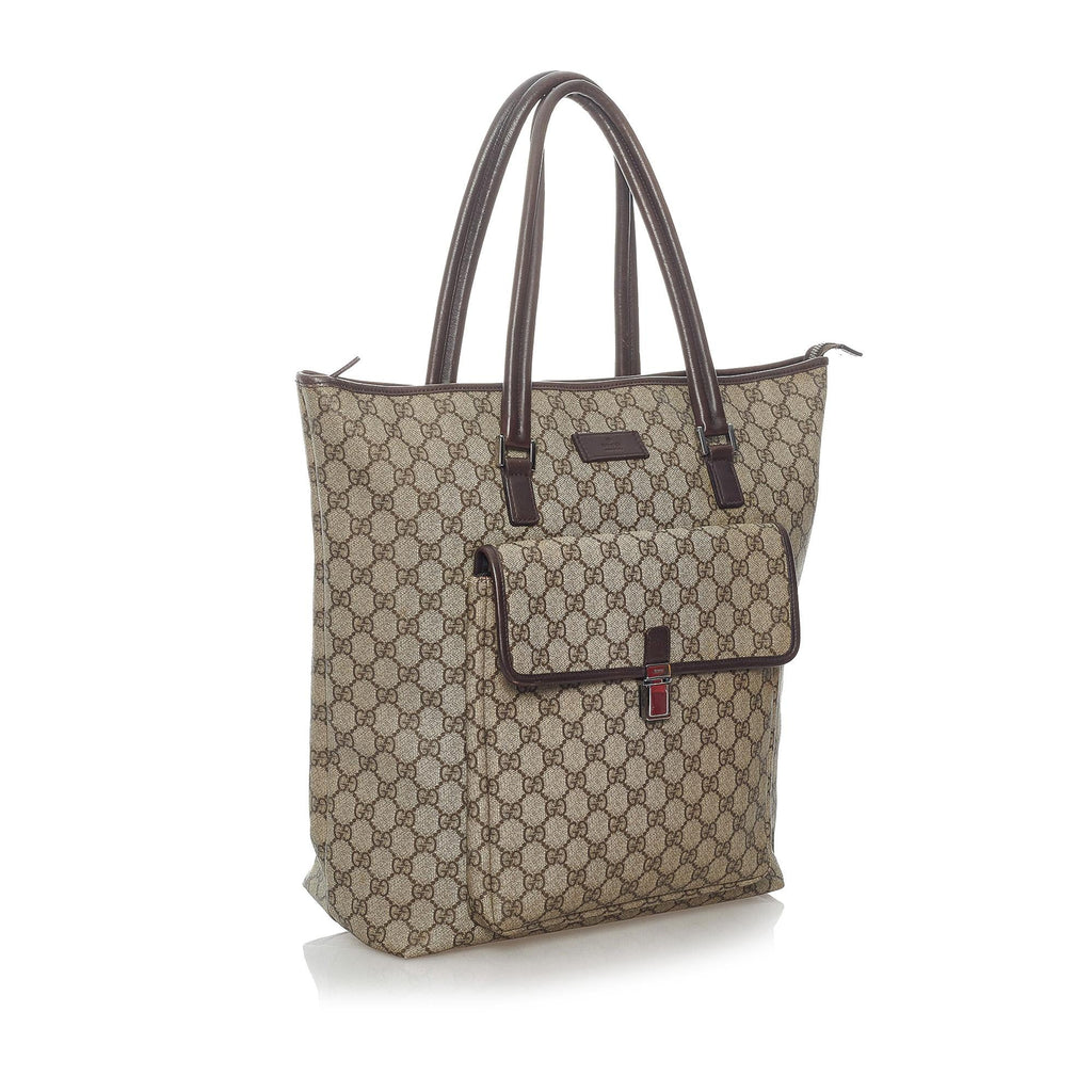 Gucci GG Supreme Tote Bag (SHG-31154)