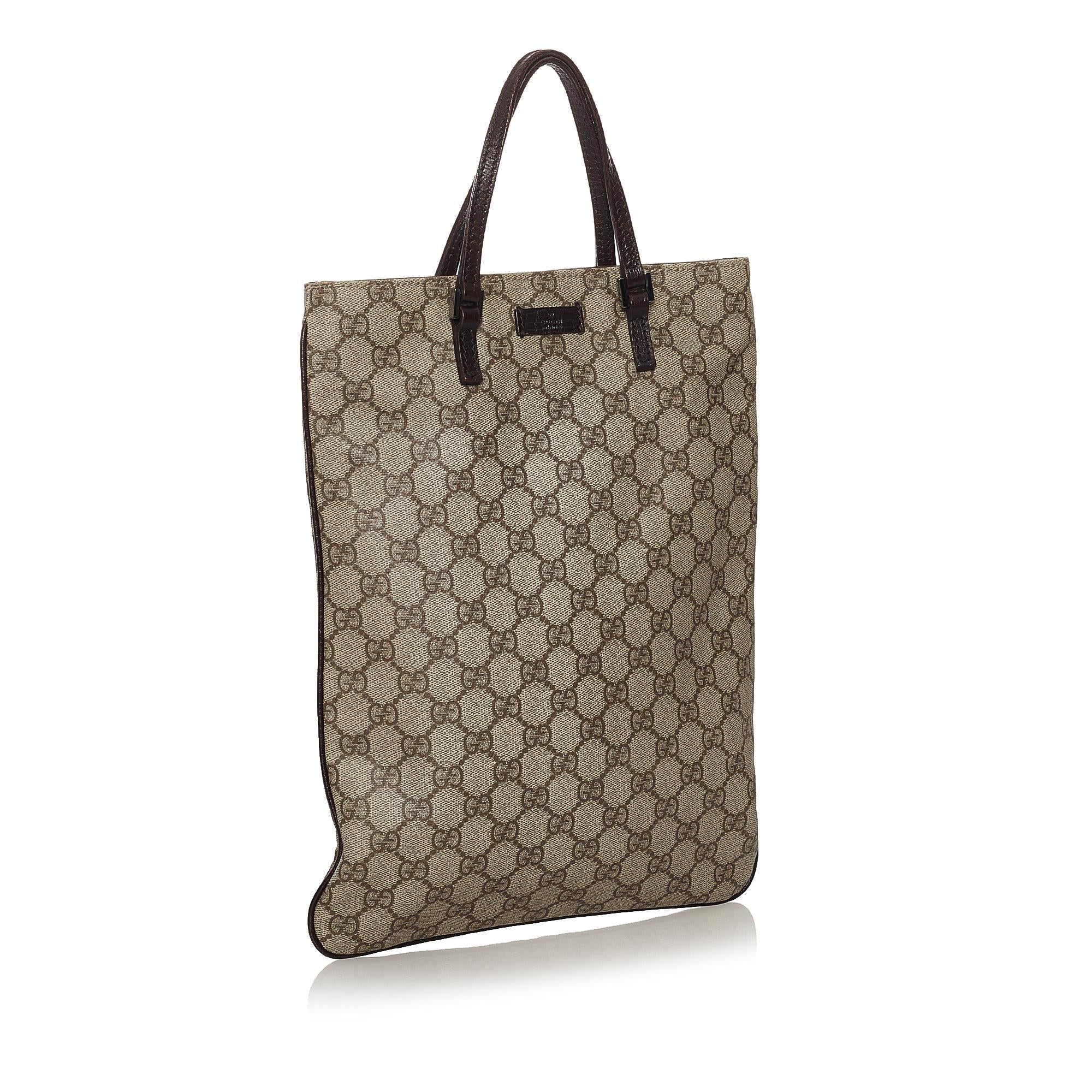 Gucci GG Supreme Tote Bag (SHG-32816)