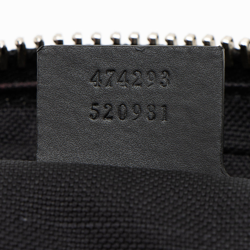 Gucci GG Supreme Web Zip Belt Bag (SHF-52MZPp)