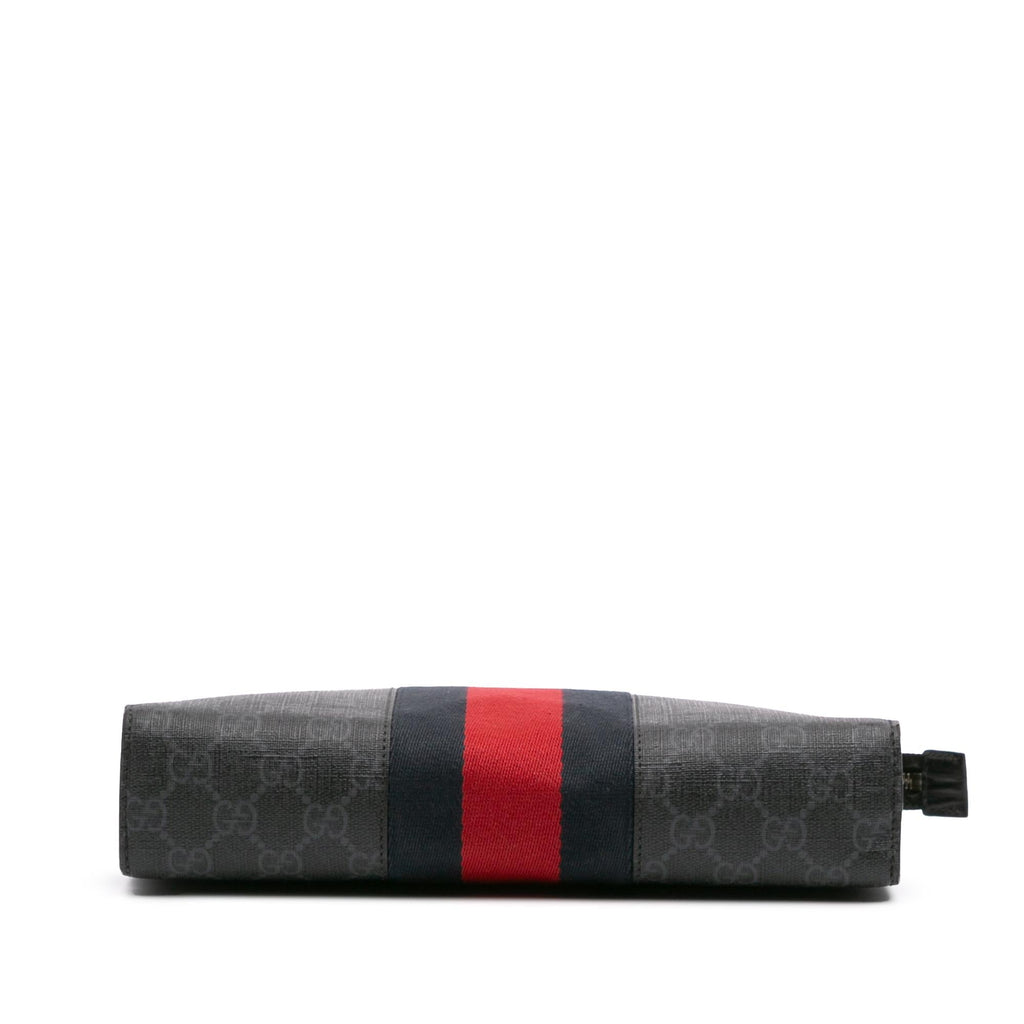 Gucci GG Supreme Web Clutch