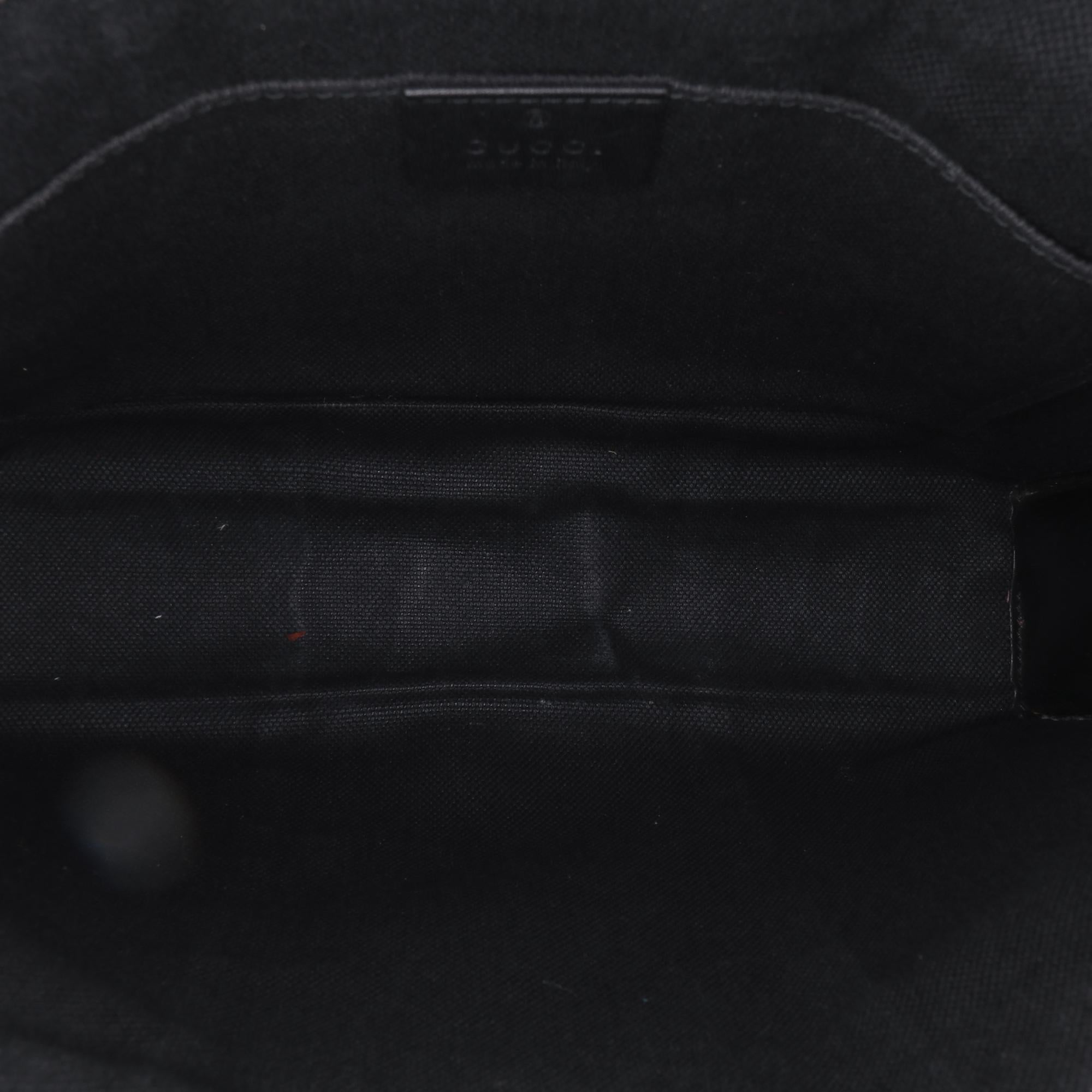 Gucci GG Supreme Web Clutch
