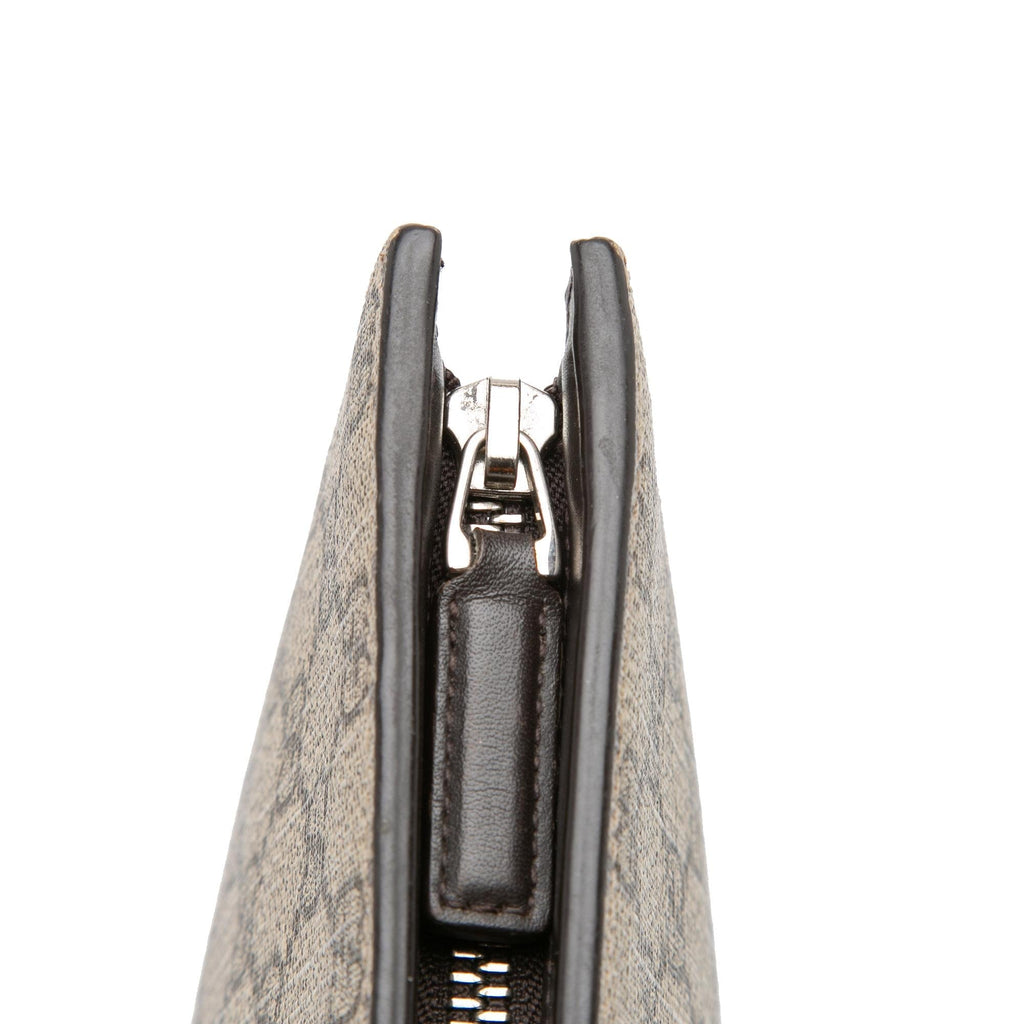 Gucci GG Supreme Web Clutch