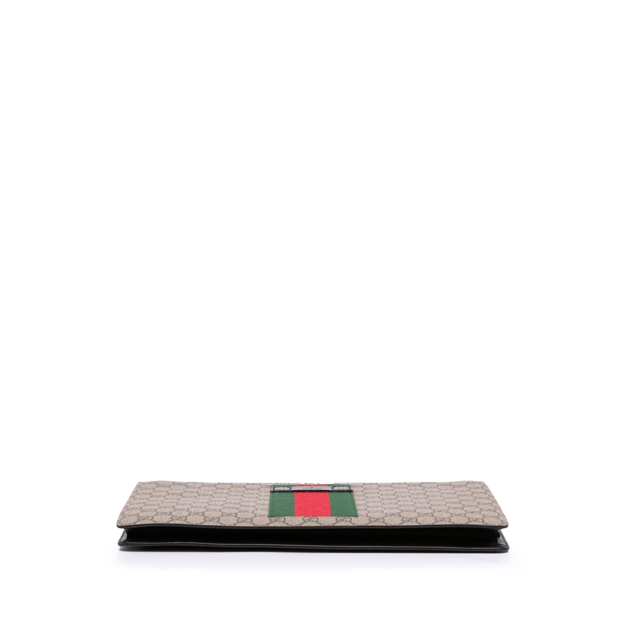 Gucci GG Supreme Web Clutch
