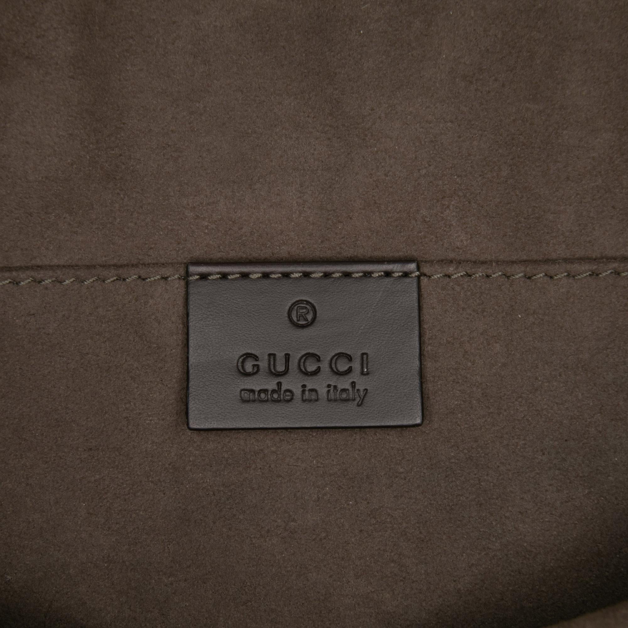 Gucci GG Supreme Web Clutch