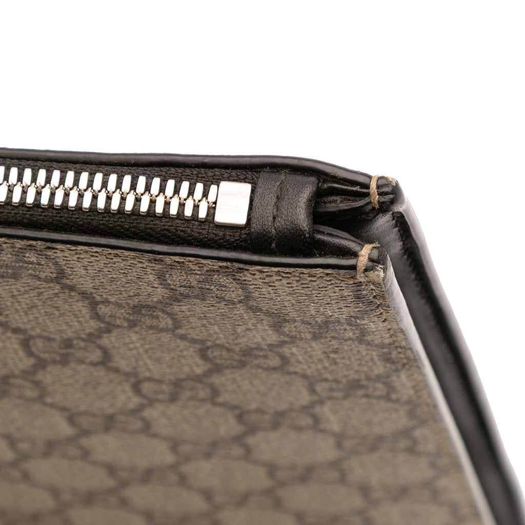 Gucci GG Supreme Web Clutch
