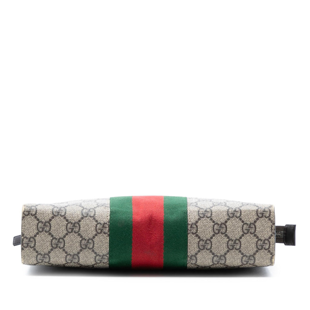 Gucci GG Supreme Web Clutch