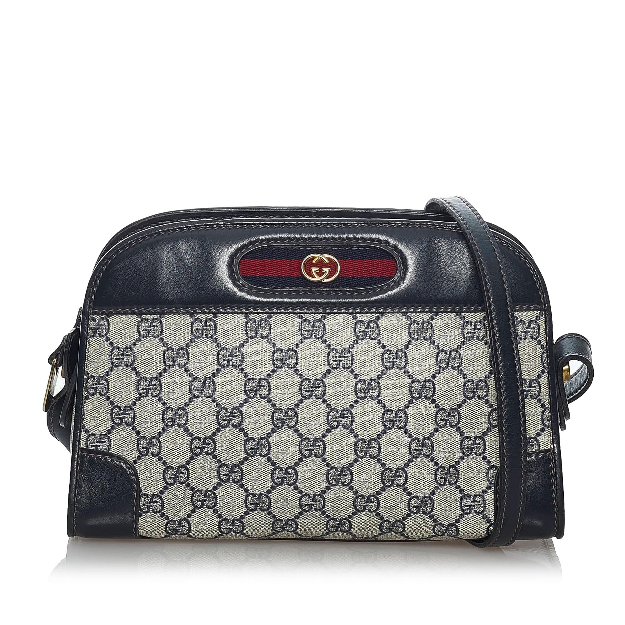 Gucci GG Supreme Web Crossbody bag (SHG-29969)
