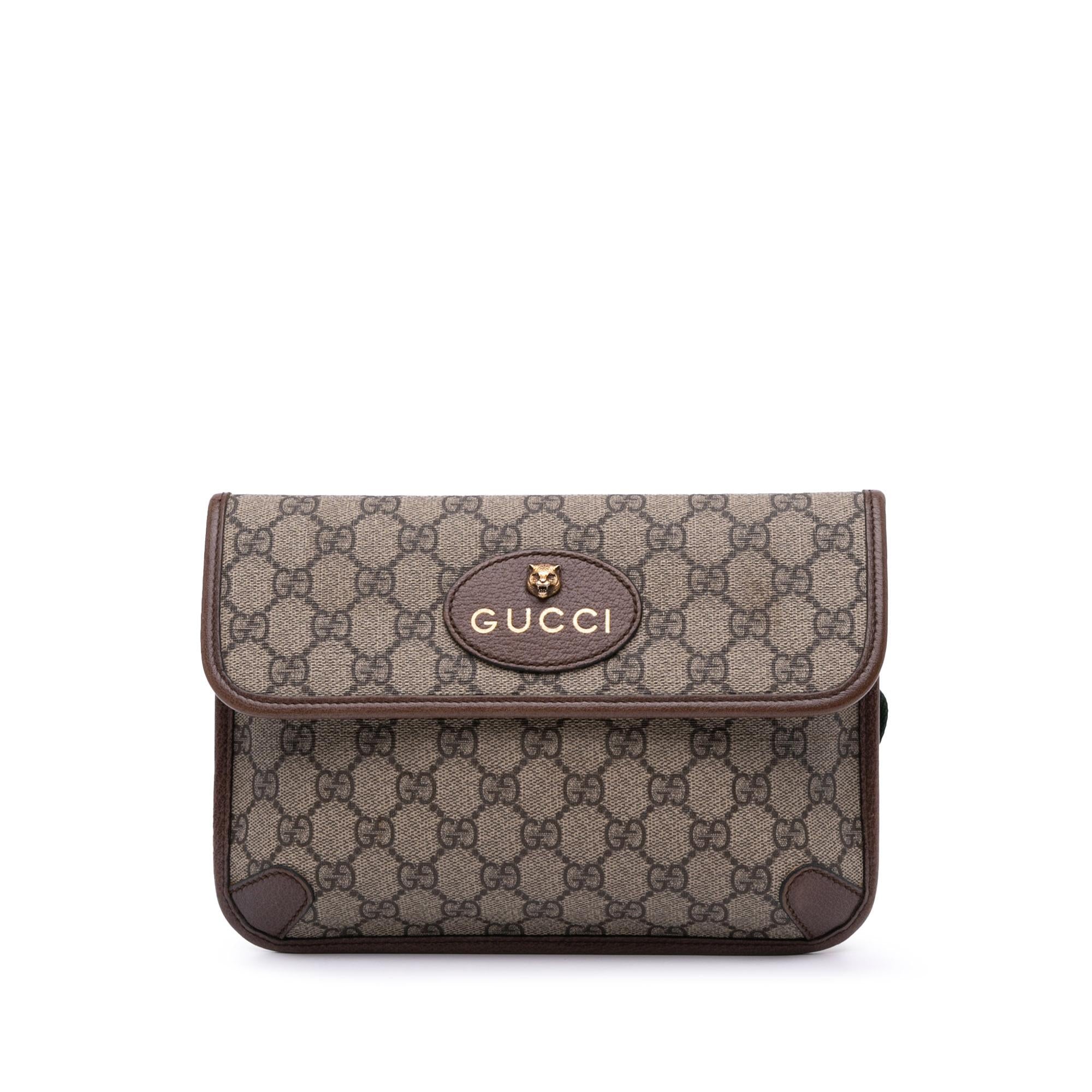 Gucci GG Supreme Web Neo Vintage Belt Bag