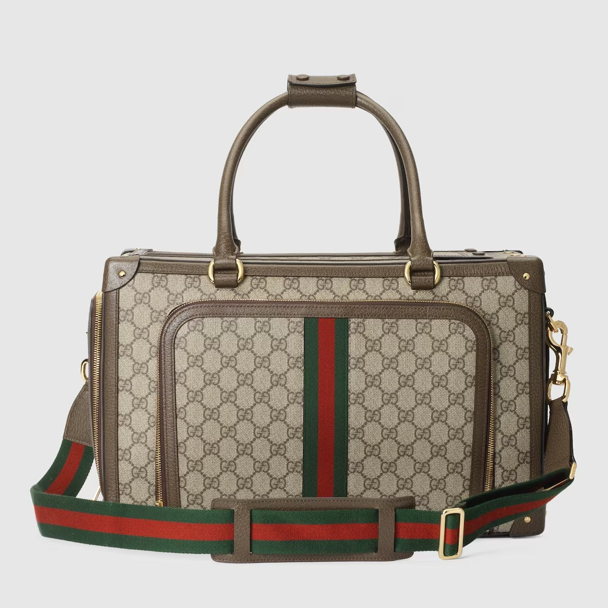 GUCCI GG SUPREME WEB PET CARRIER