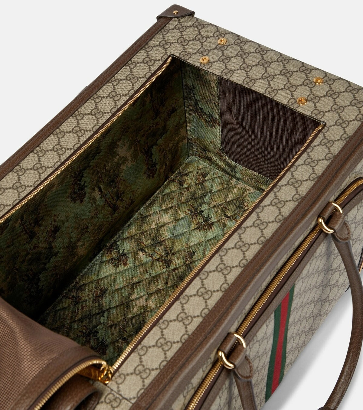 GUCCI GG SUPREME WEB PET CARRIER