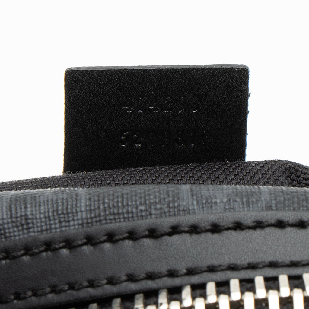 Gucci GG Supreme Web Zip Belt Bag