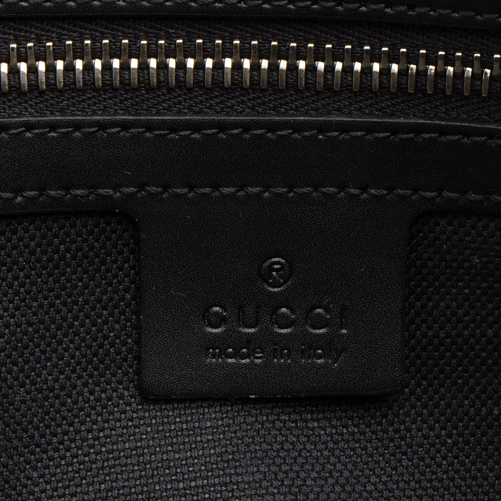Gucci GG Supreme Web Zip Belt Bag