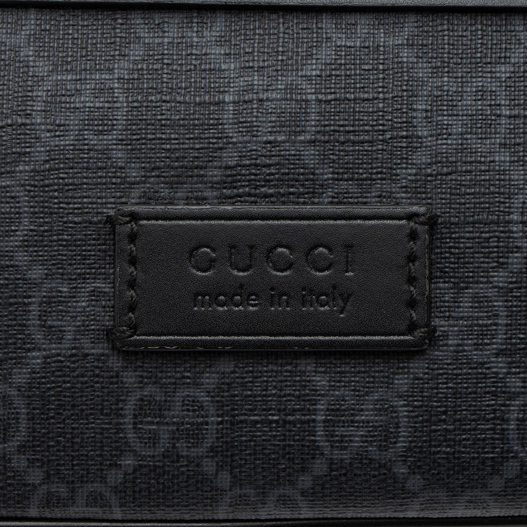 Gucci GG Supreme Web Zip Belt Bag